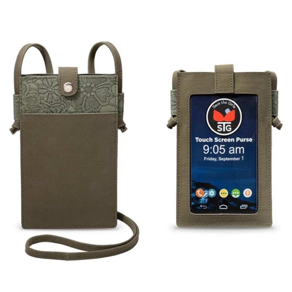 Save the Girls Touch Screen Purse